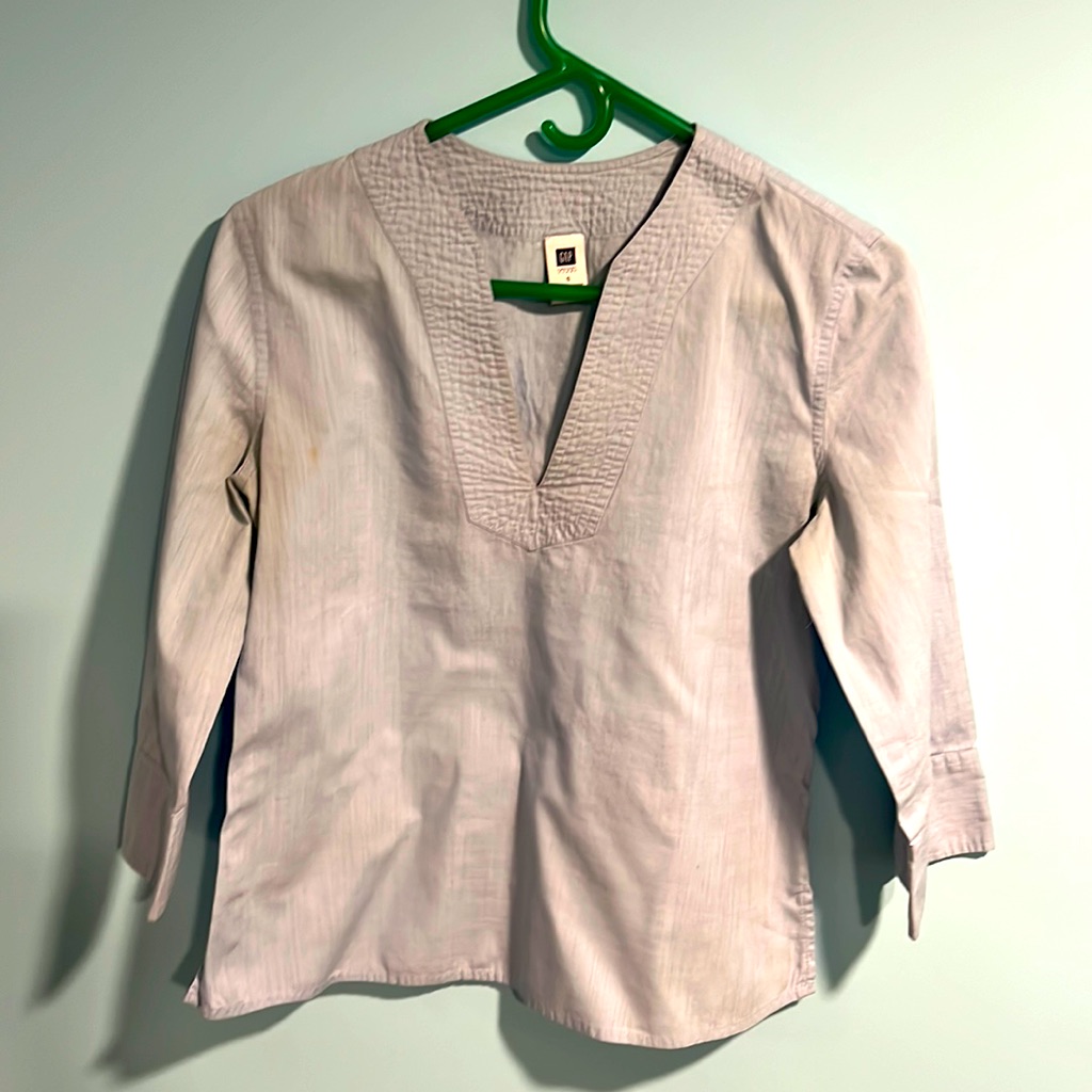 Blue, Thin Tunic.